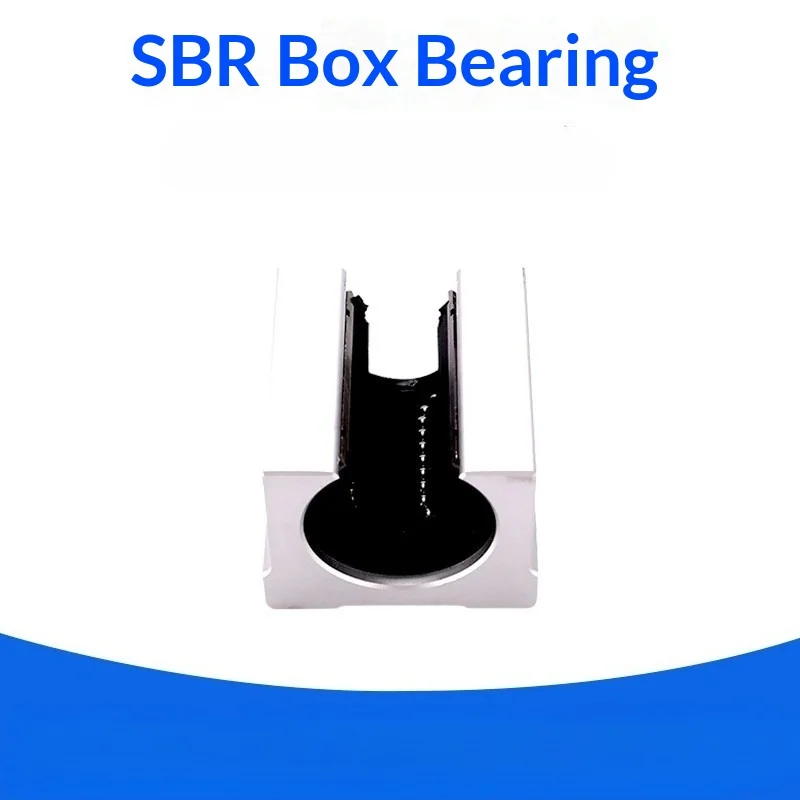 SBR20UU Aluminum Linear Motion Ball Bearing Slide Block 20mm For SBR20 Linear Guide Rail CNC Parts 4pcs