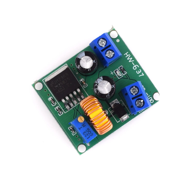 DC-DC adjustable boost module, boost power supply module, 3V, 5V, 12V to 19V, 24V, 30V, 36V high-power booster voltage stabilizi