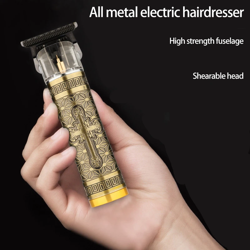 T9 High End Metal Men's Oil Hair Sculpting Clippers Cordless Electric Electric Clippers Electric Razor Hair Clippers