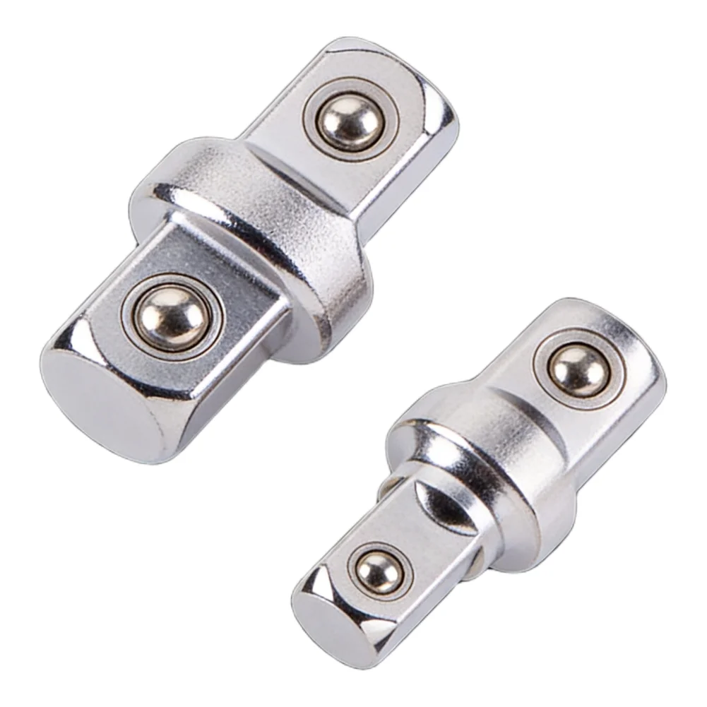 3pcs Double Head Square Drive Socket Adapter Converter Set for 1/4 inch 3/8 inch 1/2 inch Ratchets and Drivers