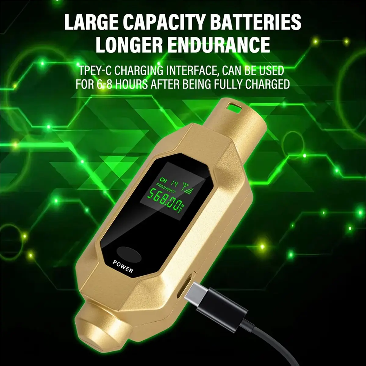 

Беспроводной микрофонный конвертер A23G: передатчик и приемник XLR для динамических микрофонов (система A)