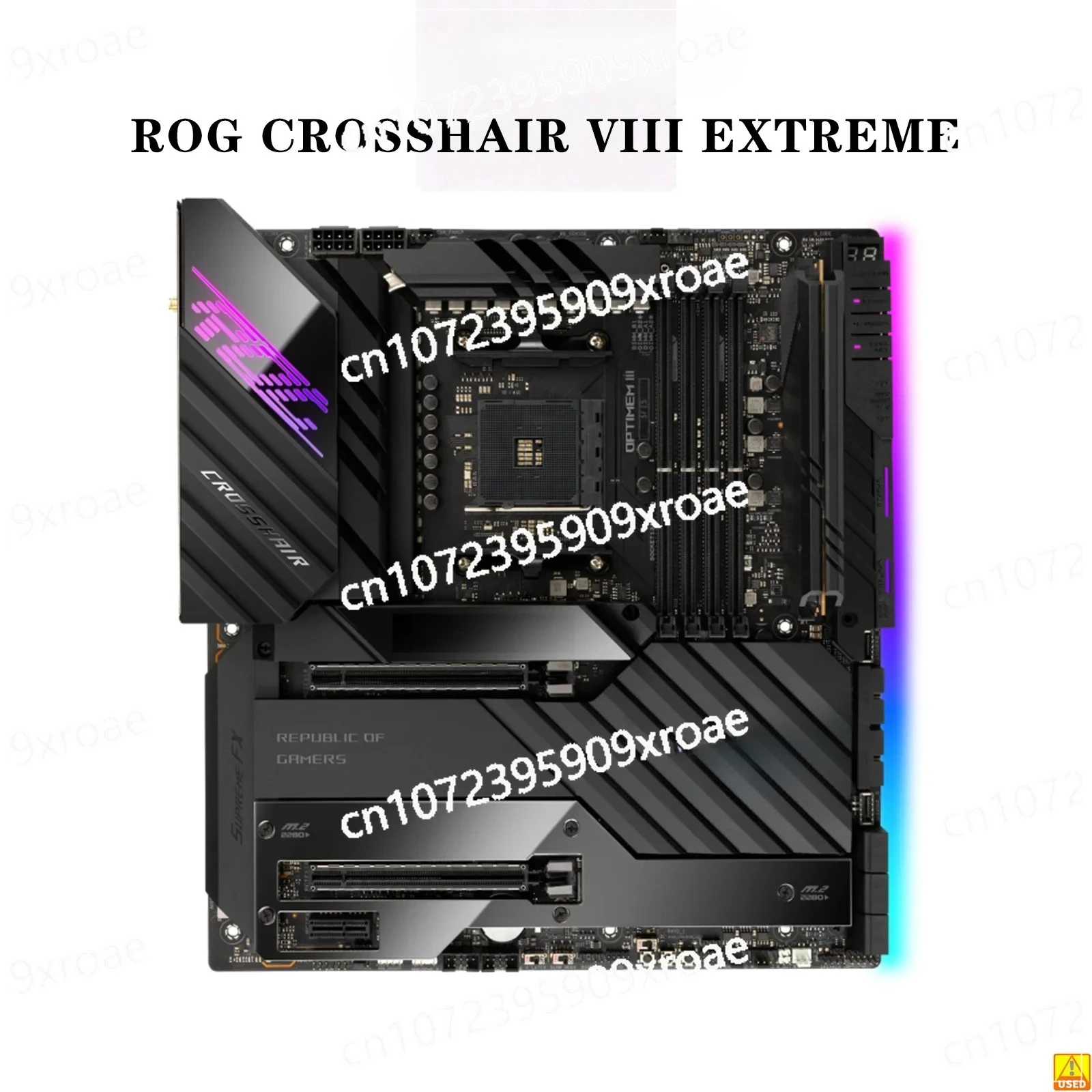 

AM4 CPU DDR4 5000(OC) MHz Memory Chipset X570 Extended ATX Mainboard ROG CROSSHAIR VIII EXTREME Motherboard Socket