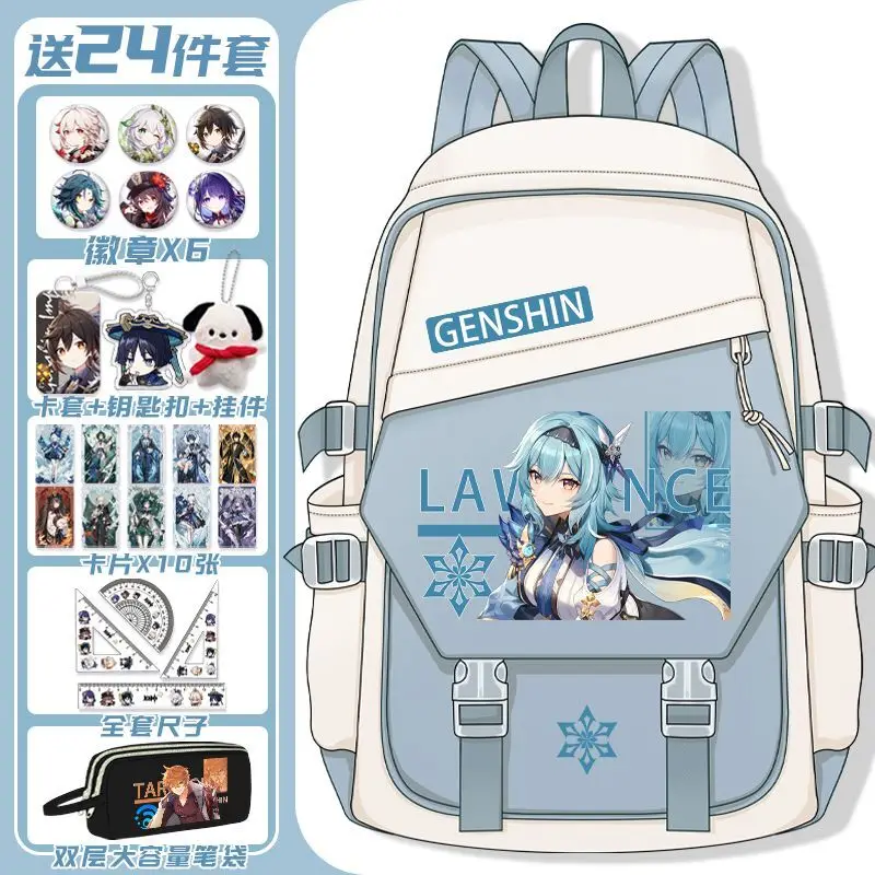 Scatterbrained Original God New Anime Elementary School Large Capacity Burden-Reducing Spine Protection Boys And Girls A