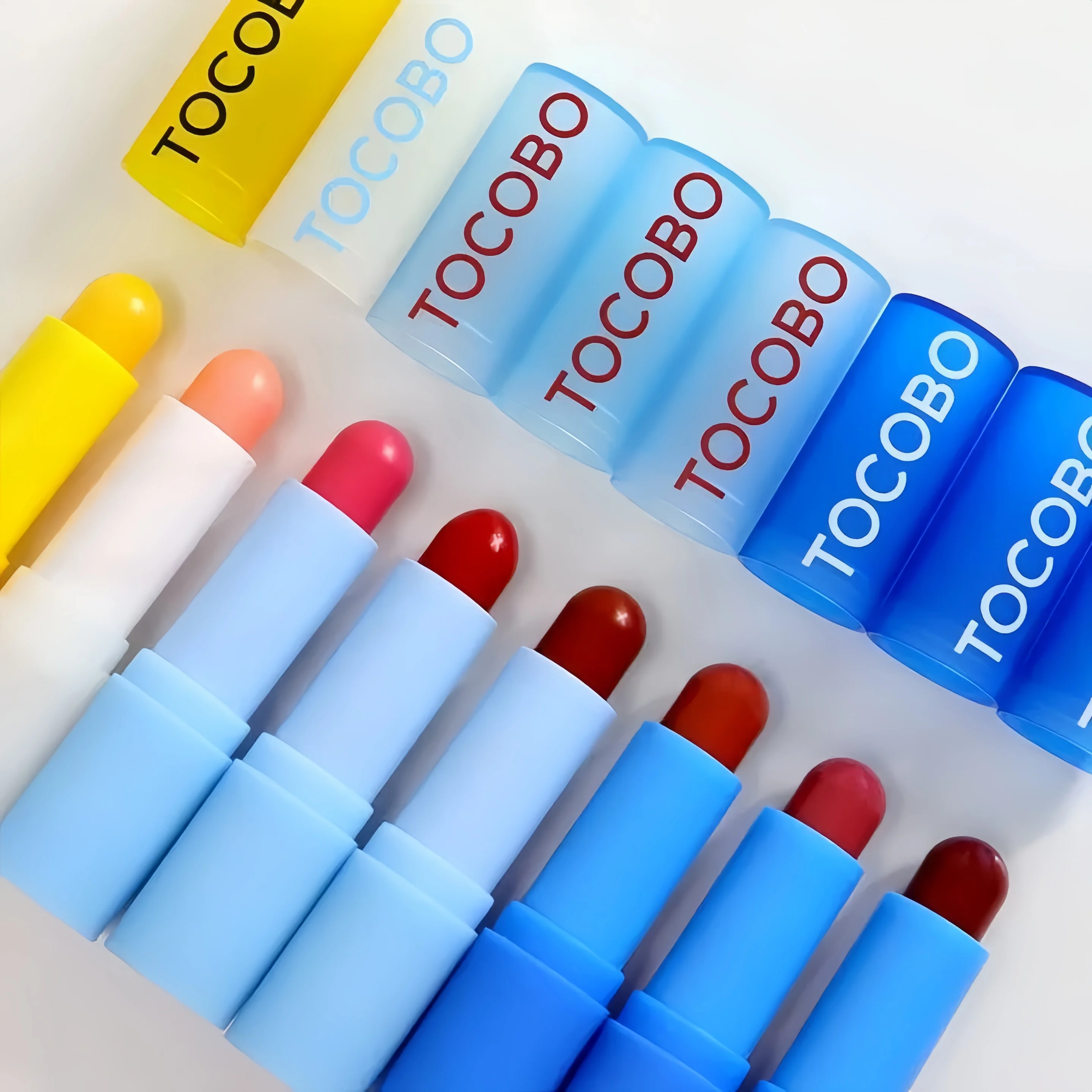    TOCOBO Balsamo per labbra idratante Rossetto Cura delicatamente Balsamo per labbra Nutriente Linee labbra Nutriente Trucco originale Trucco coreano ﻿