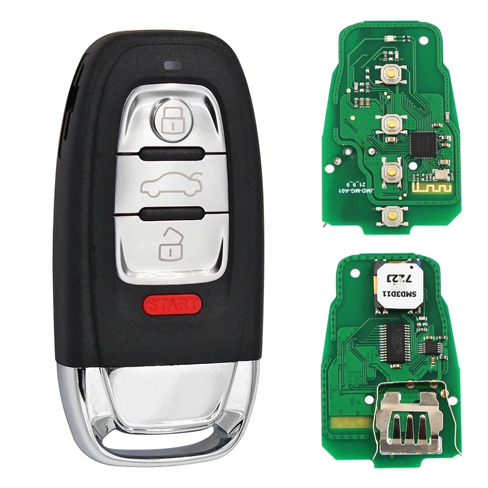 JMD Zauber Fernbedienung JMD MG-A01 Universal Smart-Remote Schlüssel für Audi Stil Schlüssel 4 In 1