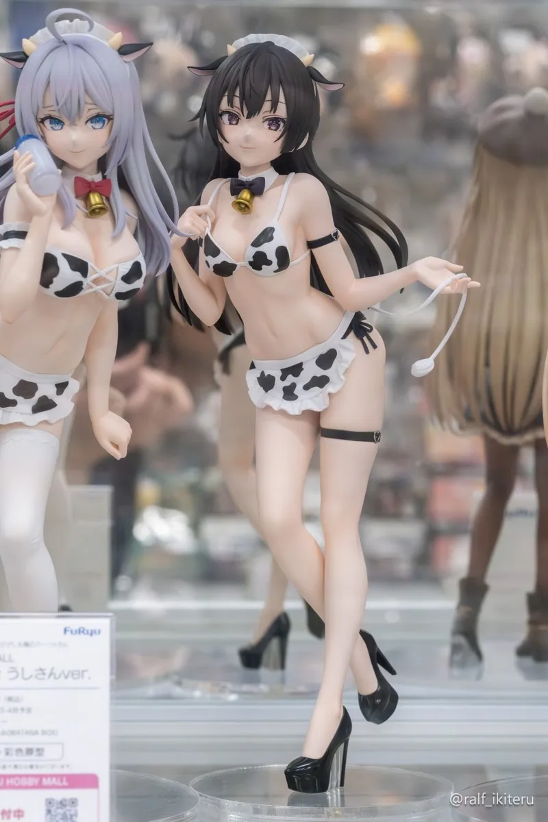 FuRyu TENITOL TALL Alya Alisa Mikhailovna Kujou Anime Figure Cow Pattern Outfit PVC Collectible Model For Anime Fans Collectors