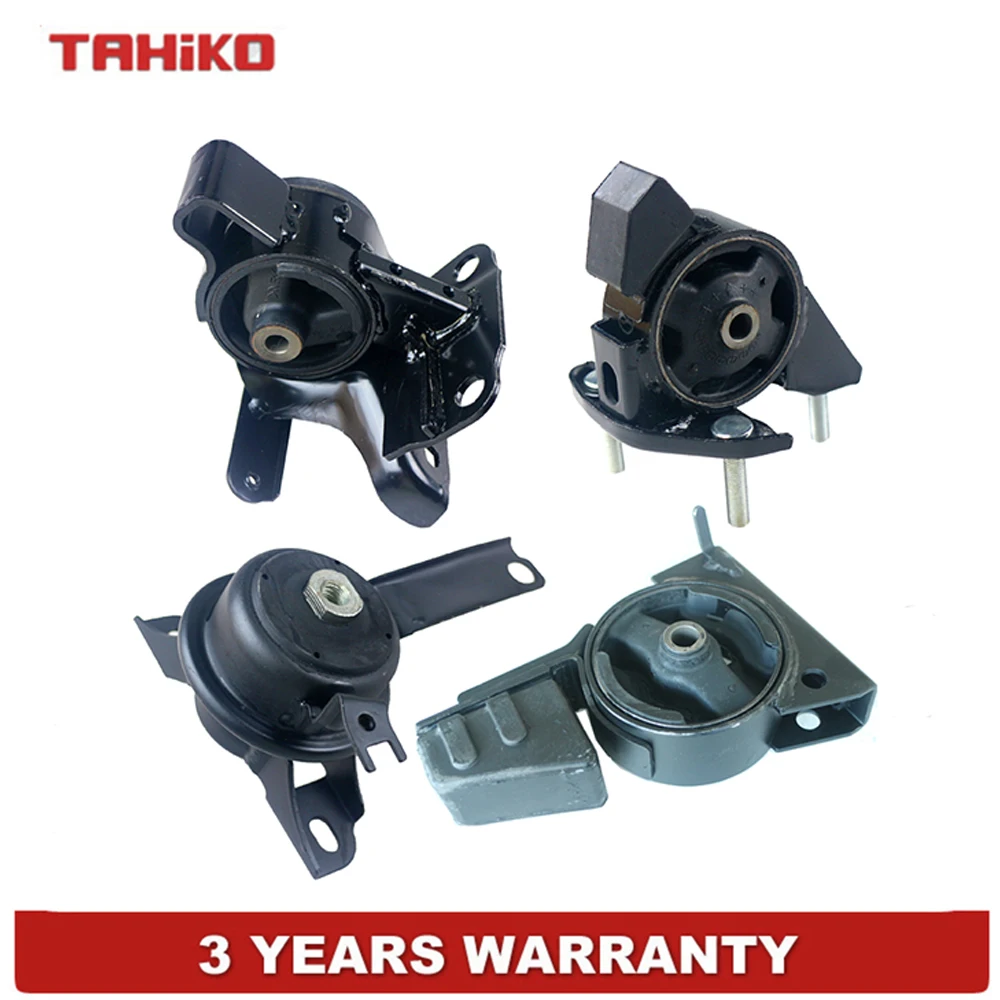 4PCS Engine Motor Trans Mount Set Fit For Toyota Corolla 1.8L 98-02 Auto 4Spd