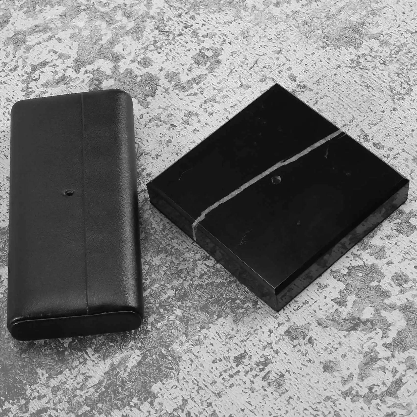 support-de-montre-a-base-de-marbre-noir-decoration-de-fete-couleur-argent-tige-metallique-accessoires-d'affichage-bracelet-bijoux-support-de-placement-allonge