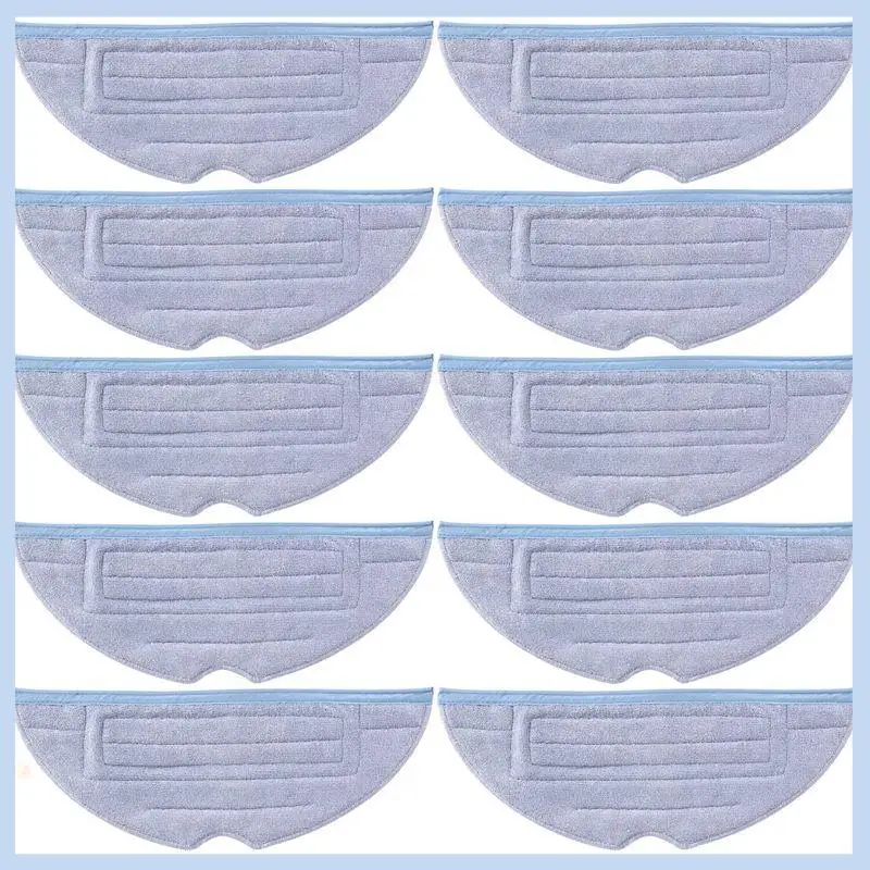 MLGB-10 Pack Mop Cloth For Roborock S7 S7+ T7 T7 Plus G10 G10S Pro Vacuum Mop Pads Rag Replacement