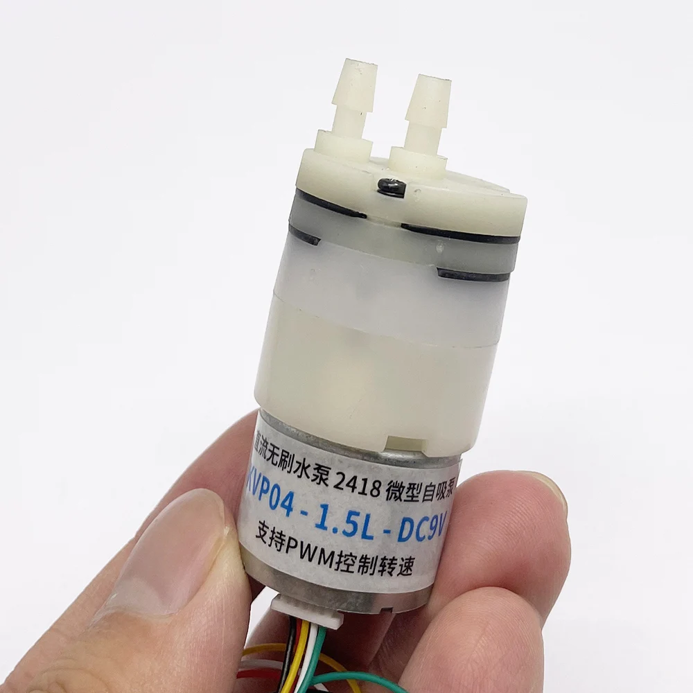 

6 В-12 В постоянного тока 9 В Micro 2418 бесщеточный двигатель водяной насос диафрагма дозирование дозирование самовсасывающий водяной насос управление ШИМ