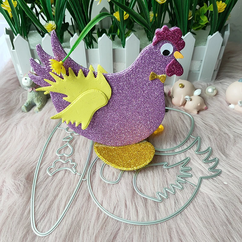 

New Big Cock metal cutting die mould scrapbook decoration embossed photo album decoration card making DIY handicrafts