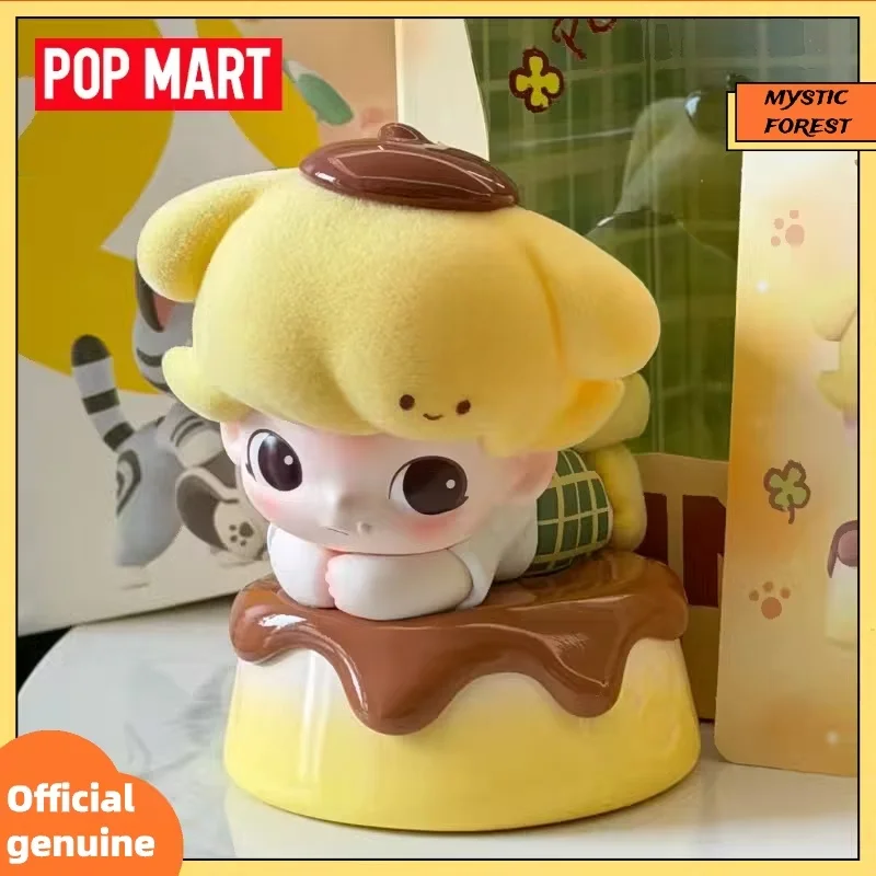 

POP MART DIMOO WORLD Cinnamoroll & Pudding Dog: Коллекционная фигурка-сюрприз (Blind Box) для рабочего стола, игрушка, подарок, украшение для дома