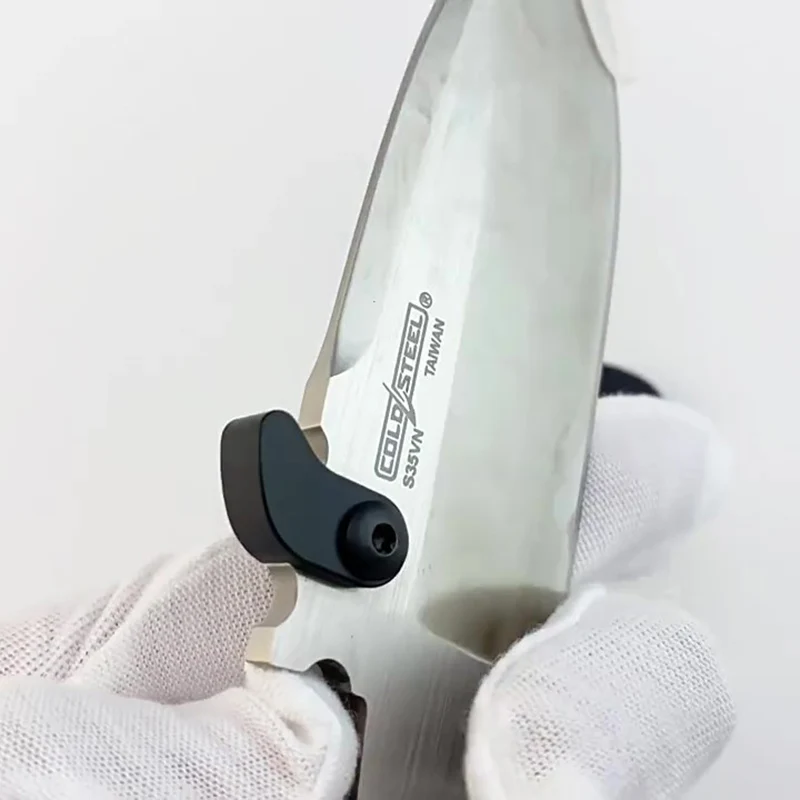 Aluminum Alloy / Stainless Steel Made Fold Knife Thumb Pushed Screw Quick Open Hook For Coldsteel Demko AD-10 Tri-Ad Lock Knives