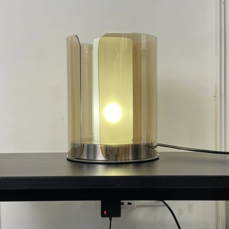 

Simple and modern new Chinese-style hotel villa lobby corner ornament table lamp project sales office sand