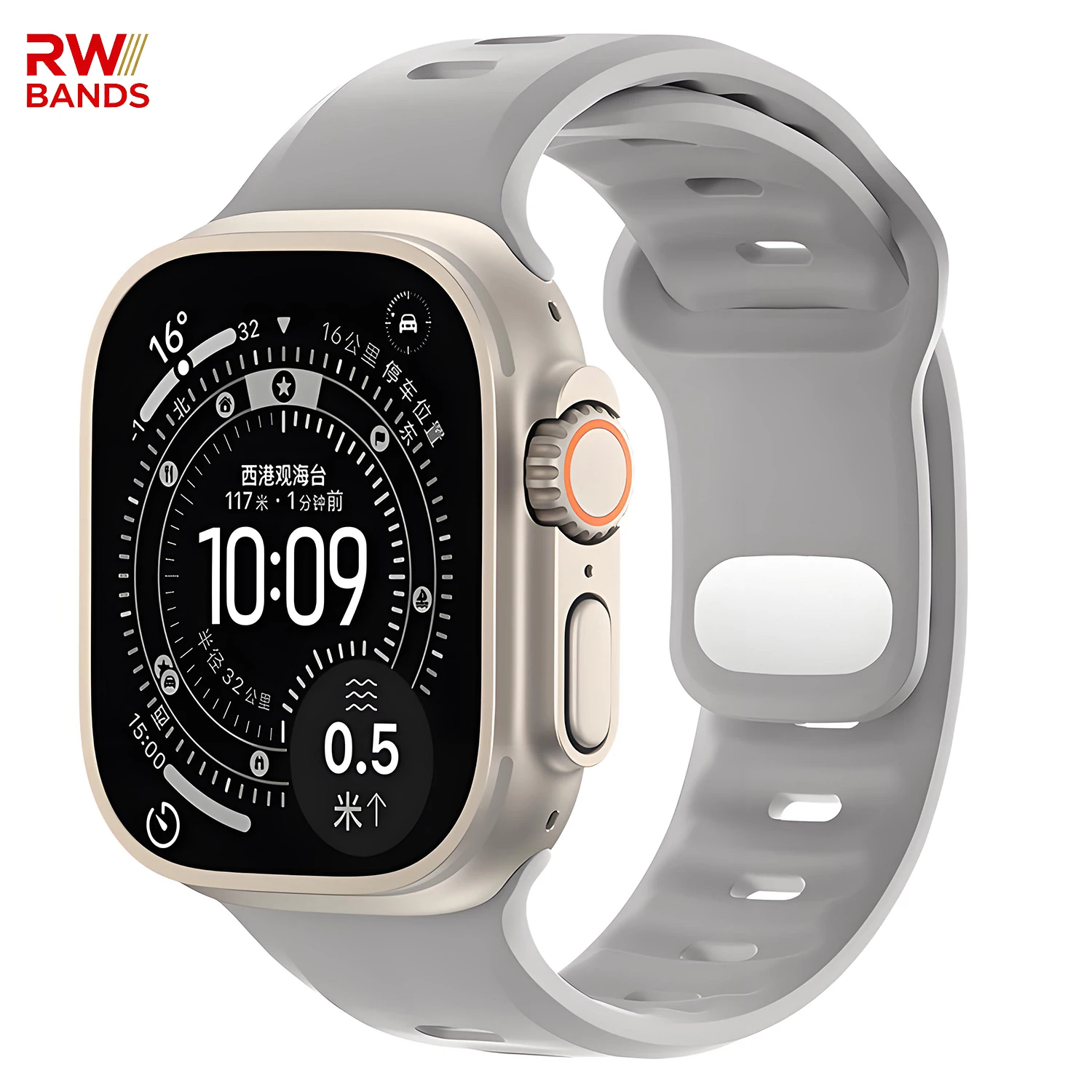 Weiches Silikonarmband für Apple Watch Band 49 mm 46 mm 44 mm 42 mm 45 mm 41 mm Sportarmband Iwatch 11 10 9 8 7 6 SE3 Ultra 2 Armband