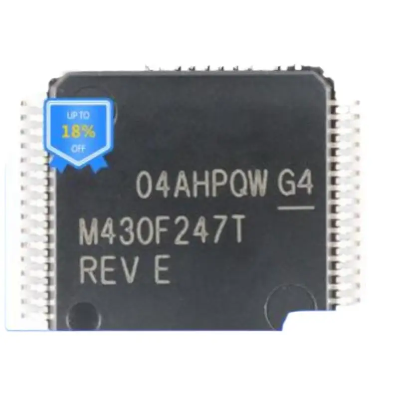 

100% НОВИНКАВысококачественная продукция MSP430F247TPMR M430F247T MSP430F247TPM MSP430F247 QFP64
