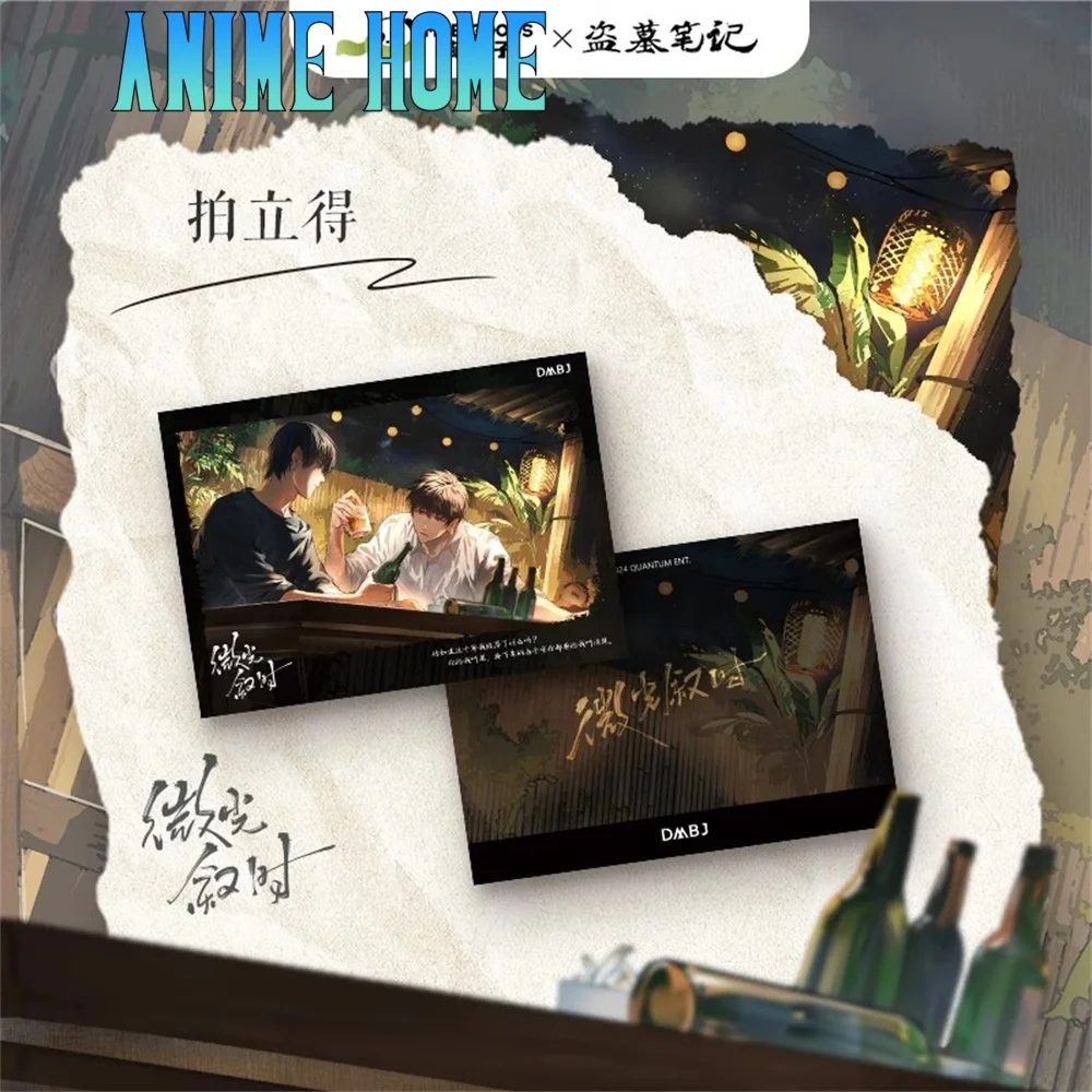 Anime Time Raiders DMBJ Dao Mu Bi Ji Zhang Qiling Wu Xie kolekcja kart rekwizyty Cosplay oficjalny oryginalny prezent