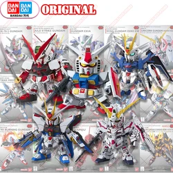 BANDAI Original SD GUNDAM Animation Game Peripheral Toys SD Assembly Toys Anime Figures Action Movable Model Collection
