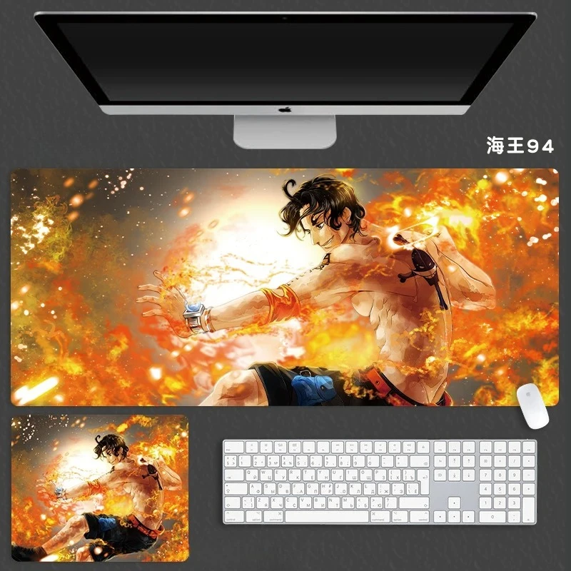 Multi-size ONE PIECE Mouse Pad Oversized Boys Animation Two-dimensional  Roronoa Zoro Computer Keyboard E-sports Game Table Mat