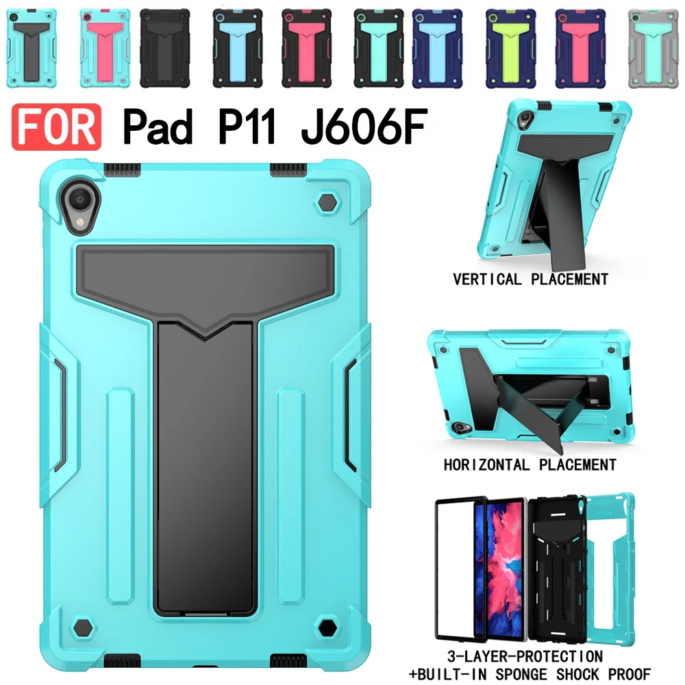 

Чехол для планшета Lenovo Tab P11, 11-дюймовый противоударный сверхпрочный защитный чехол для всего тела для Lenovo Tab P11 11 дюймов