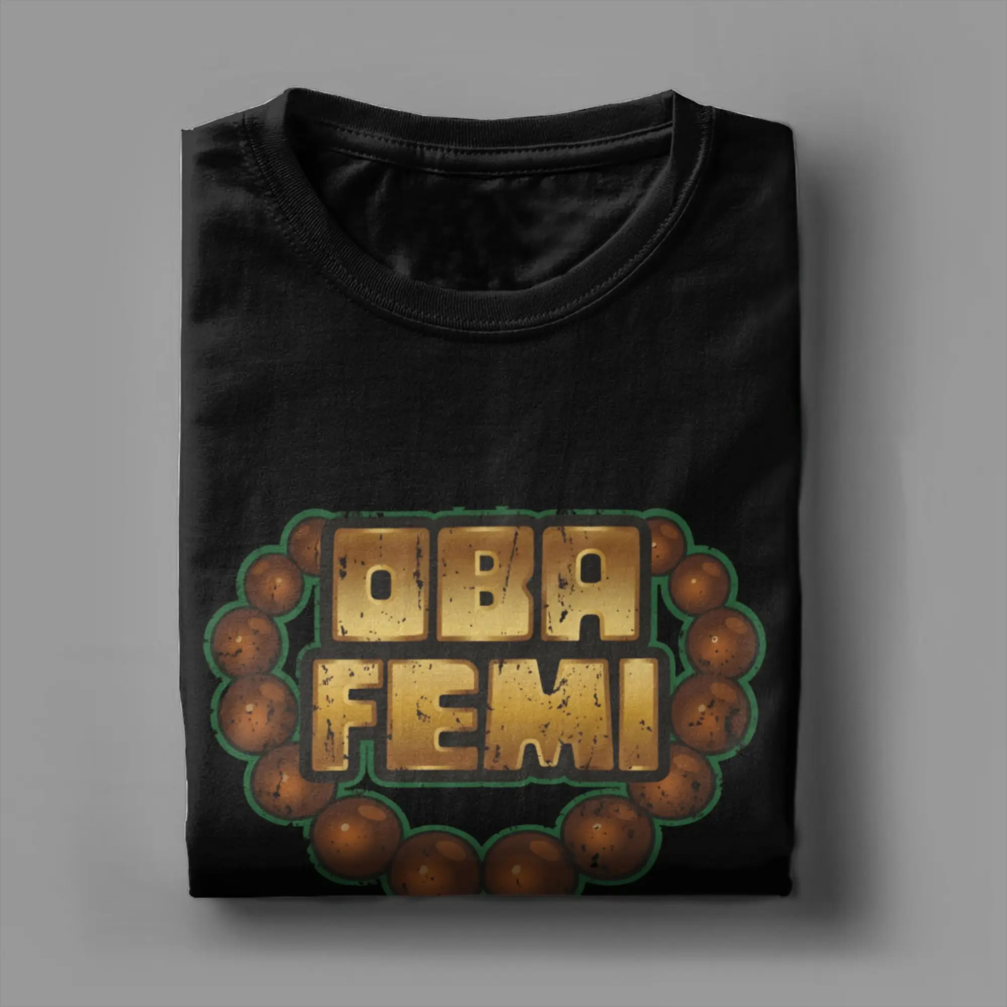 Camisetas masculinas Oba Femi Merch, camisetas de algodão, camiseta de verão incrível de manga curta, gola redonda, camiseta solta Harajuku