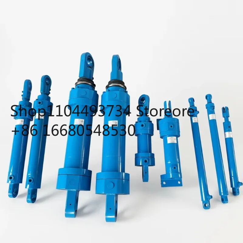 F6aDouble Acting Steel Hydraulic Cylinders Hard Chrome Plated Welded Hydraulic Series