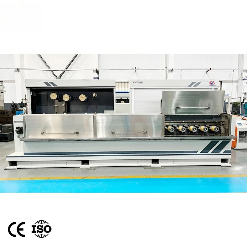 JIACHENG Electric Copper Wires and Cable Multi Wire Drawing Machine Production Line for 0.25-0.7mm Copper Wire