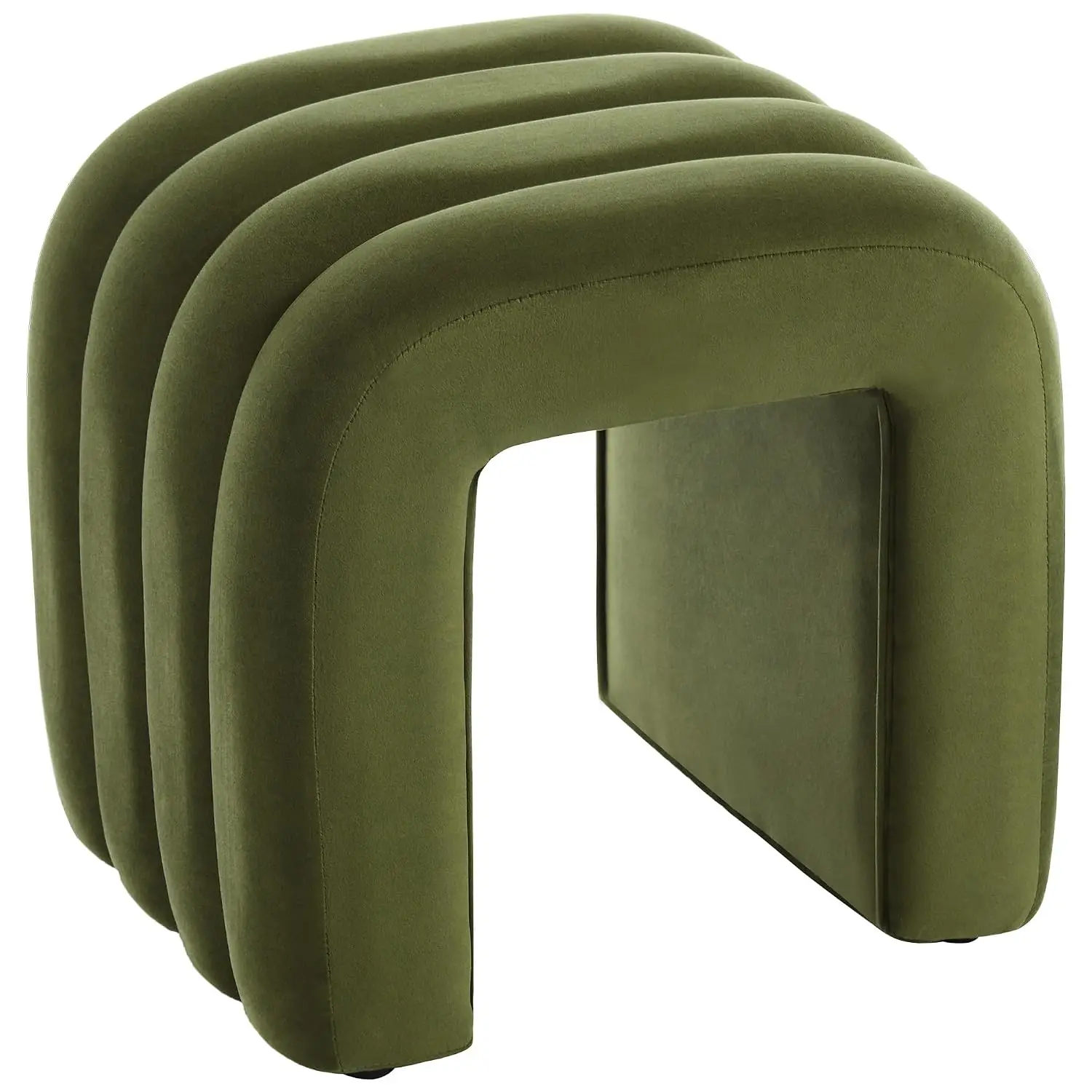Multi-Functional Ottoman Stool Footrest Vanity Stool Living Room Entryway Small Velvet Footstool, Customized