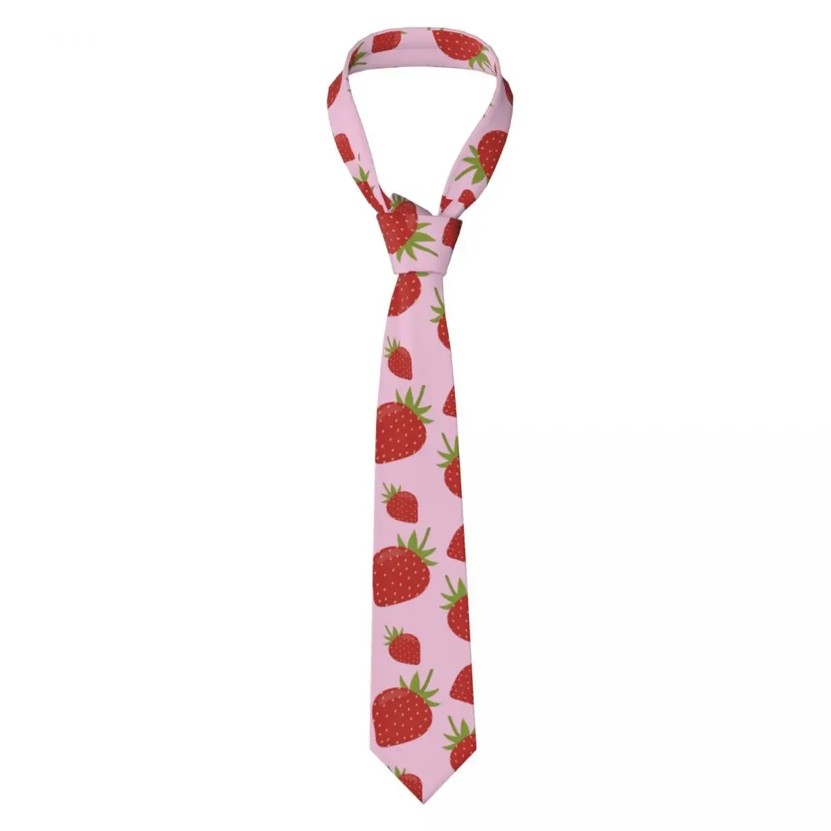 Strawberries Tie For Men Women Necktie Tie Clothing Accessories