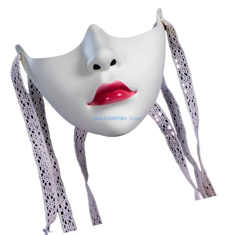 

N7YF Mechanical Winged Mask Masquerade Mask Halloween Half Face Mask for Women Men