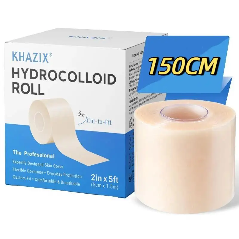 Hydrocolloid Blemish Healing Patch DIY Cuttable Ultra Thin Waterproof Acne Scar Cover Tape for Home Use