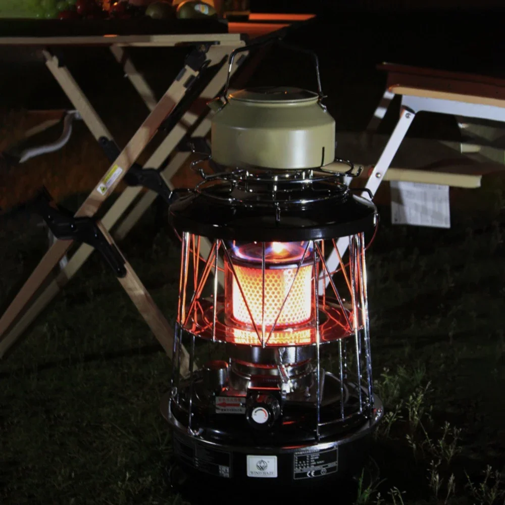 Outdoor Kerosene Stove Heater Winter Camping Tent Stove Adjustable Flame Kerosene Burner for Camping Ice Fishing