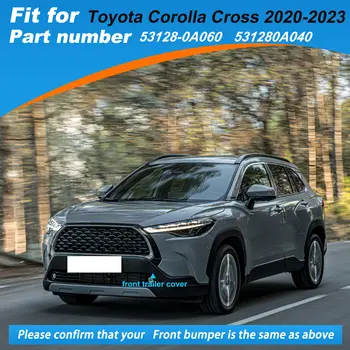 Krytka tažného oka předního nárazníku pro Toyota Corolla Cross 2022 2023 Krytka tažného oka 531280A060, 53128-0A060 10 nejlepší prodej Zvýšený nárazník Toyota - №4