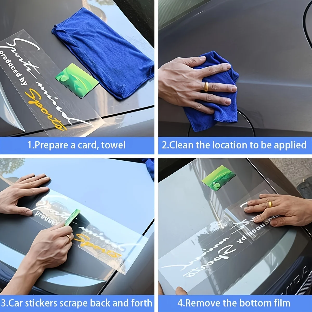 قطعة واحدة من ملصق الديك المذهل من الفينيل - التصاق مقاوم للماء ومتعدد الأسطح للسيارات والشاحنات والجدران والنوافذ - ديكور حيوي #4