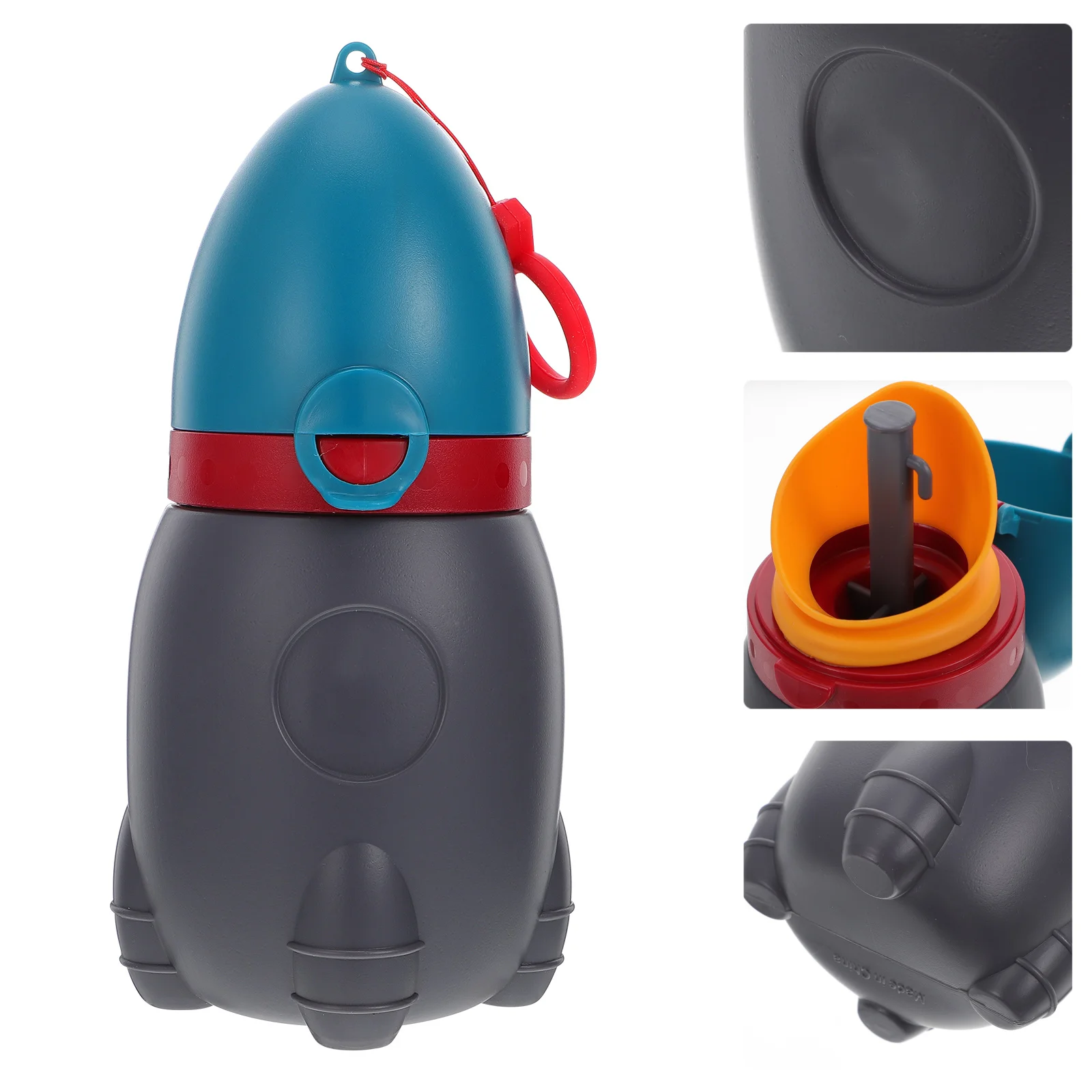 

Portable Urinal Bottle For Travel Emergency Potty Leakproof Spout Sturdy Durable Premium Material Easy Clean Foldable