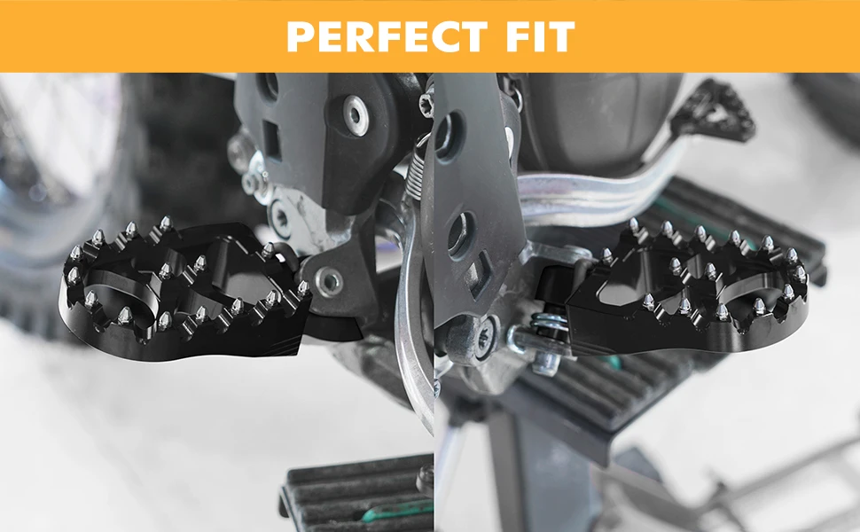 (EU-Lager) Fußrasten für KTM EXC 300 EXC-F 350 SX 250 1998-2016 Adventure Supermoto Yamaha YZ250 YZ250F YZ450F WR250F – Detail 4