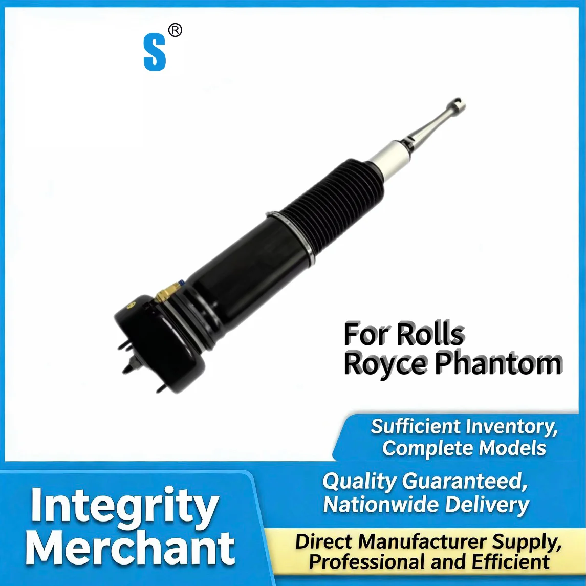 High Quality Front Left And Right Air Suspension Shock Absorber For Rolls Royce Phantom OEM 37106796508