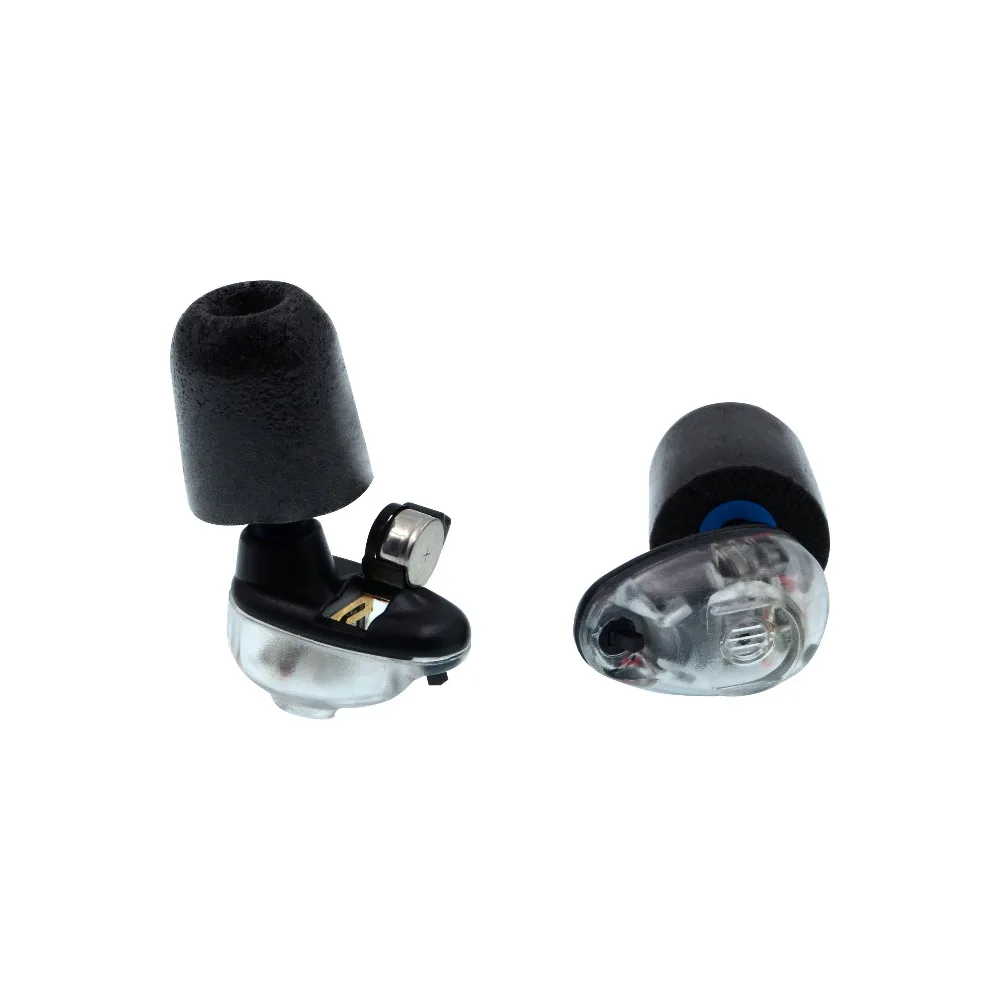 high quality branded earplugs innovative filter ear plug dual switched earplug for shooting with case