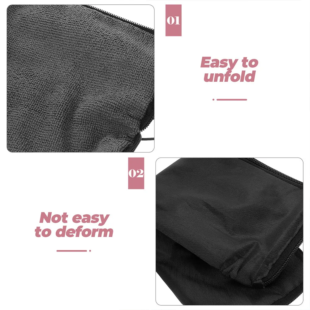 

Pouch Waterproof Umbrella Bag Foldable Storage Portable Beach Black Fiber Folding Travel