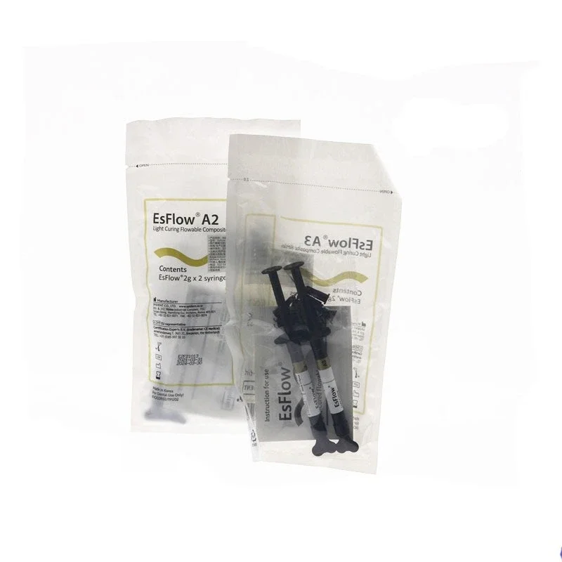 2 Stuks * 2G Tandheelkundige Materialen Tandheelkundige EsFlow Vloeistof Hars Lichtuithardende Vloeistof Composiet Hars Tandheelkundige Orale Materialen Flow hars
