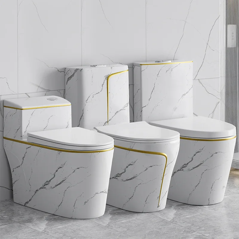 Modern Hotel Commode Bathroom Sanitary Ware Wc One Piece Ceramic Marble Floor Mounted Basin Sink And Toilet Set