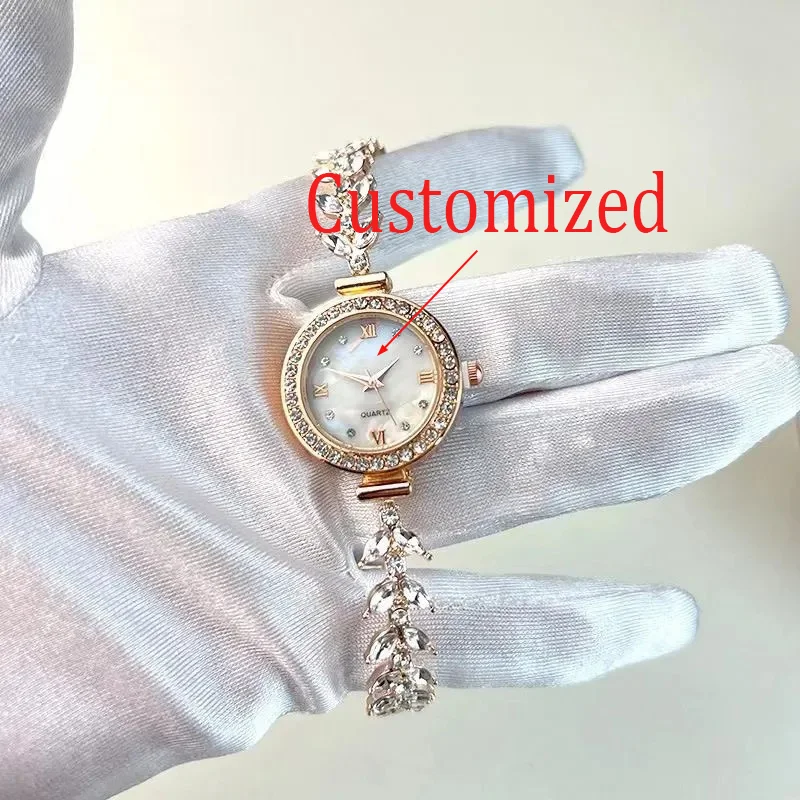 Nowy damski zegarek 2025, uniwersalny, wykwintny, luksusowy z ogonem ryby, modny i stylowy, zegarek syreny z możliwością personalizacji.