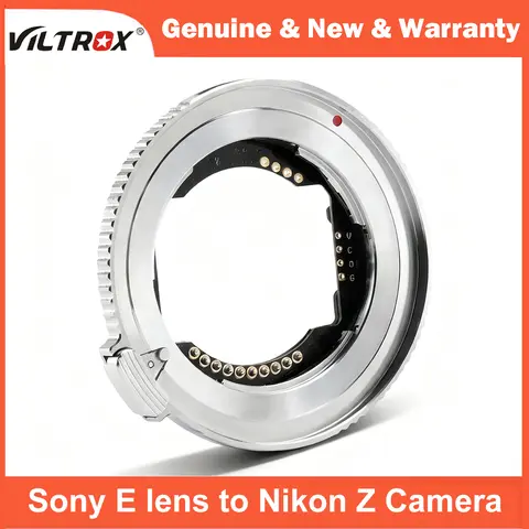Viltrox E-Z AF adaptateur de montage d'objectif adaptateur de mise au point automatique pour objectifs Sony E Mount vers appareils photo Nikon Z Mount Nikon ZF Z6II Z7II Z9 Z30