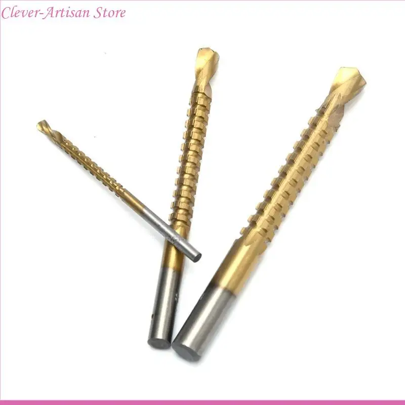 E06B Triangular Shank thẳng rãnh BITS BITS Thrills Bit Set lỗ khoan dụng cụ khoan chống ăn mòn