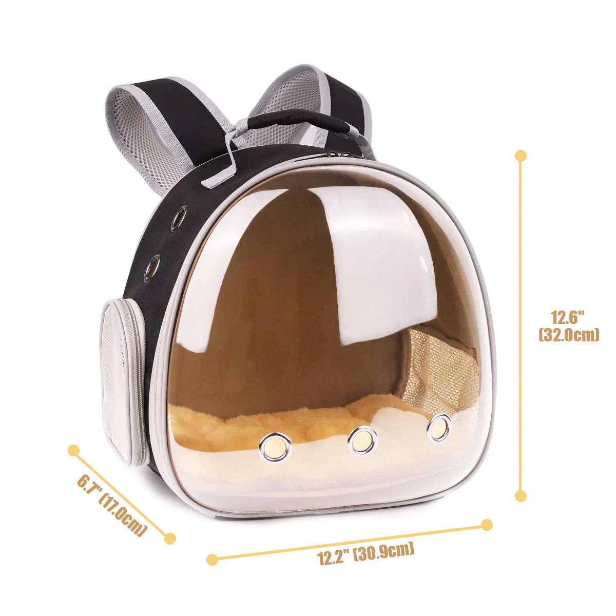 

Переноска для морской свинки, рюкзак-переноска для маленьких животных для кролика, бородатого дракона, ящерицы, хомяка, котенка