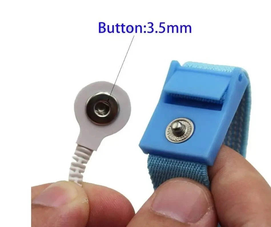 

10 шт. = 5 пар, проводящий браслет, регулируемый ремешок на запястье для массажного инструмента Tens DDS Meridian с шпилькой 3,5 мм, 3 цвета