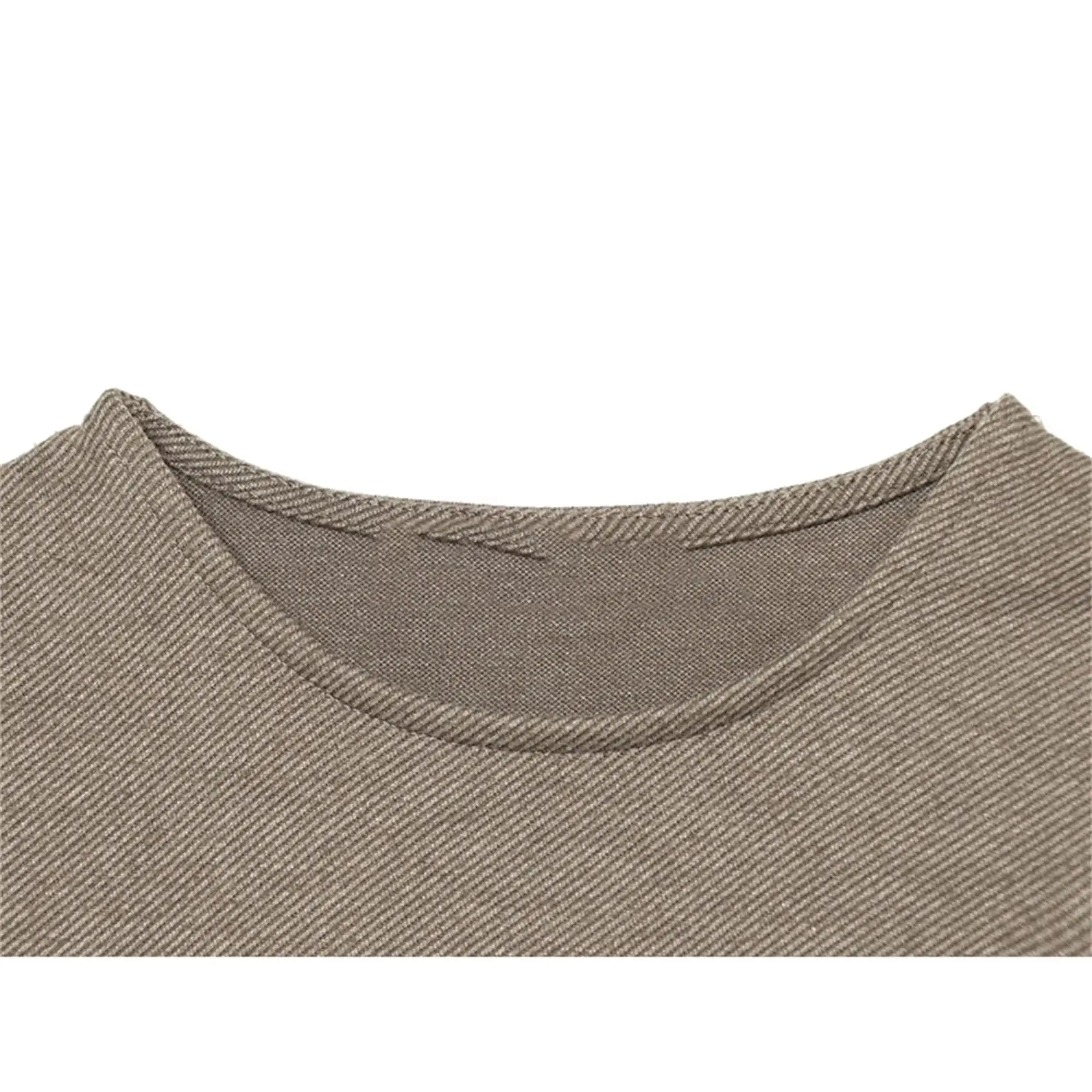 TFMLN Elegantes Damen-Set aus asymmetrischem Oberteil und Hose mit weitem Bein, 2-teilig, modisch, lässig, einfarbig, ärmellos, Neuheit – Detail 15