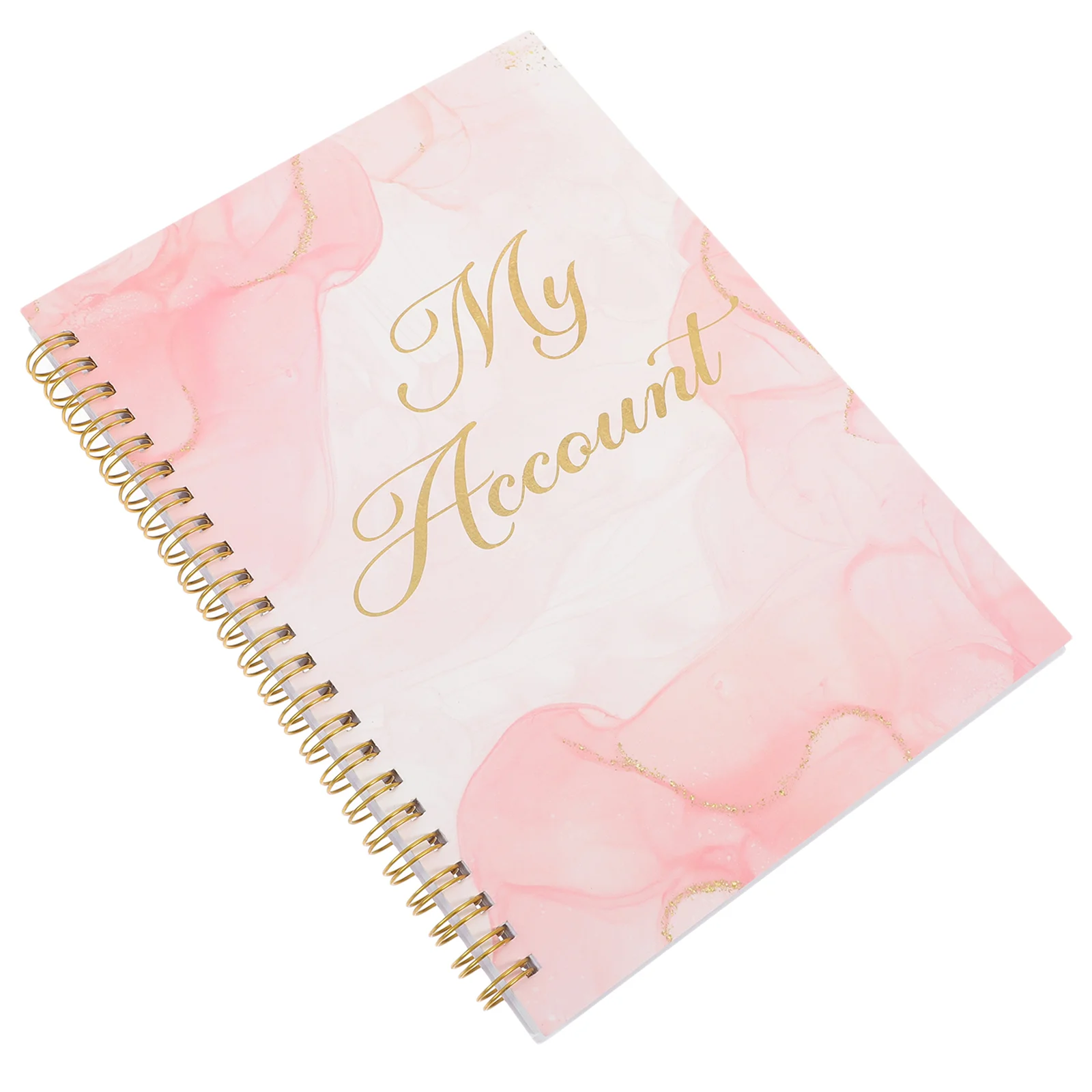 Checking Book Register Financial Record Budgeting Notebook Accounting Ledger Pink