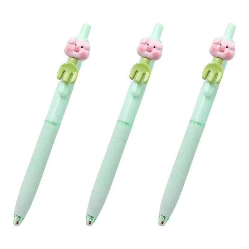 3Pcs/pack Gel Pens Quick-Drying 0.5mm Fine Point Neutral Pen Gel Pen Set