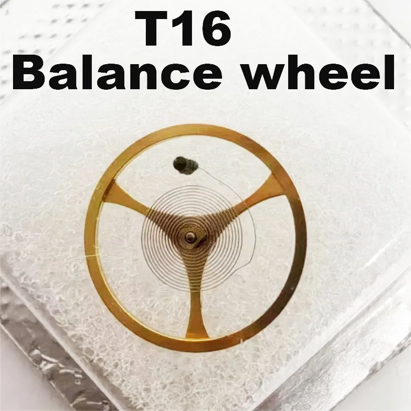 

Brand New Original Parts Suitable For Domestic T16 Full Swing T16 Movement Balance Wheel (including hairspring) Watch Accessorie